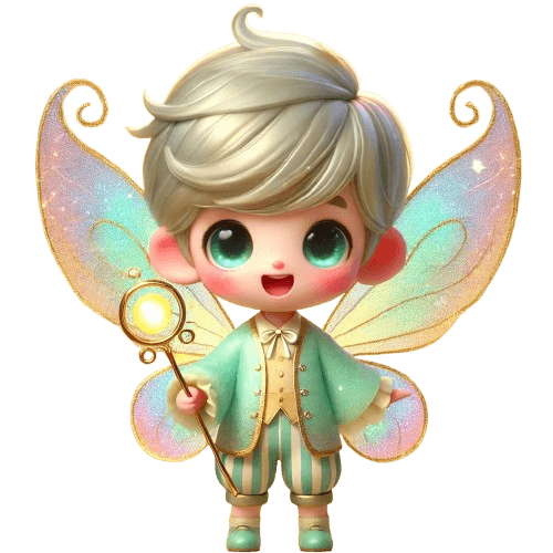 Garçon fée magique